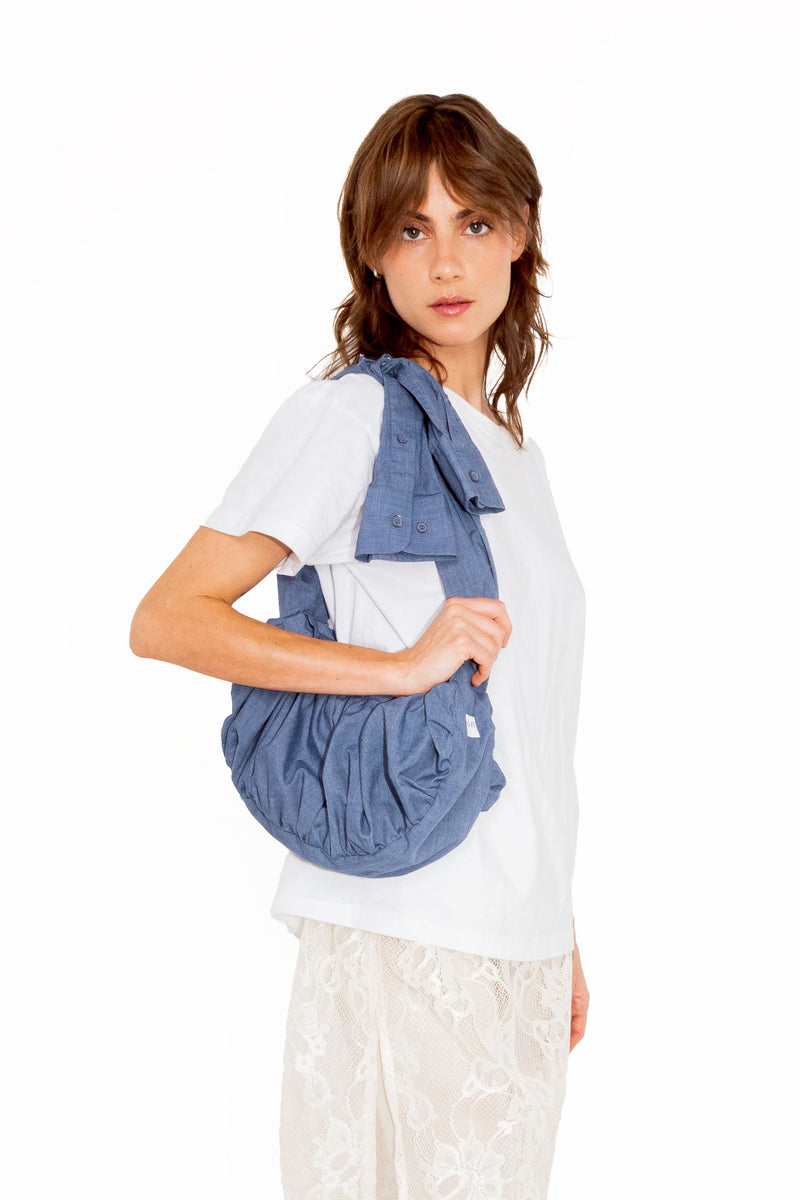 Sac chemise upcyclé - Made in Belgium