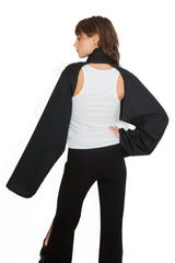 Boléro upcyclé en collaboration avec les Petits Riens - Made in Belgium