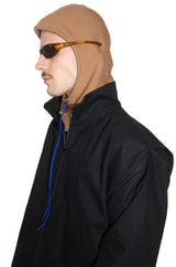 Cagoule en maille upcyclée made in Belgium