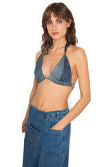 Bikini en jeans upcyclé - Made in Belgium
