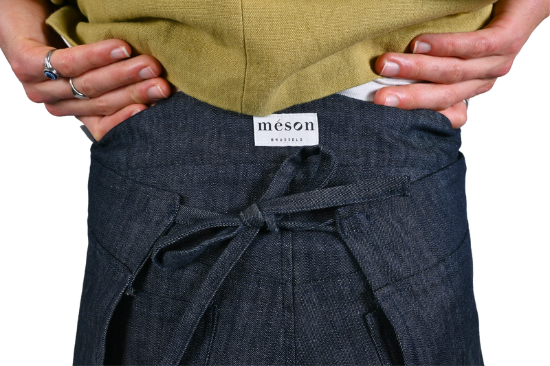 Pantalon en tissu upcyclé - Made in Belgium