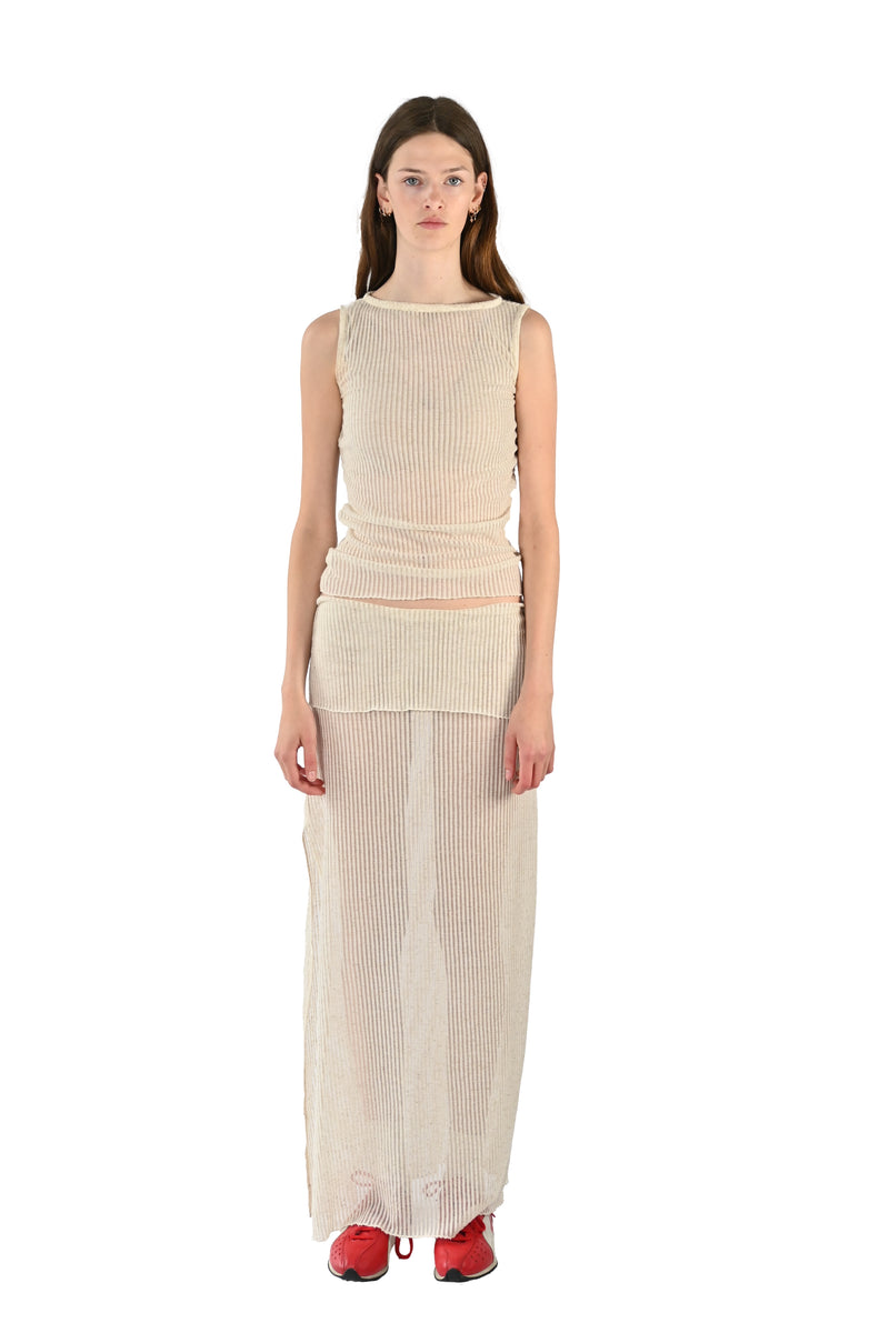 Ensemble du dimanche - rayé