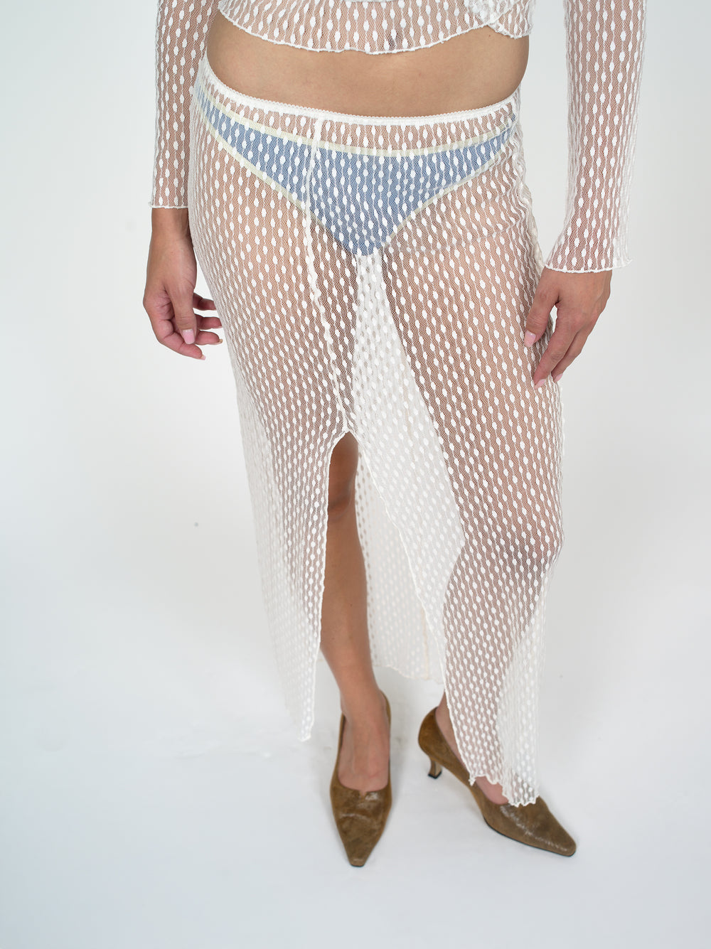 dentelle en maxi