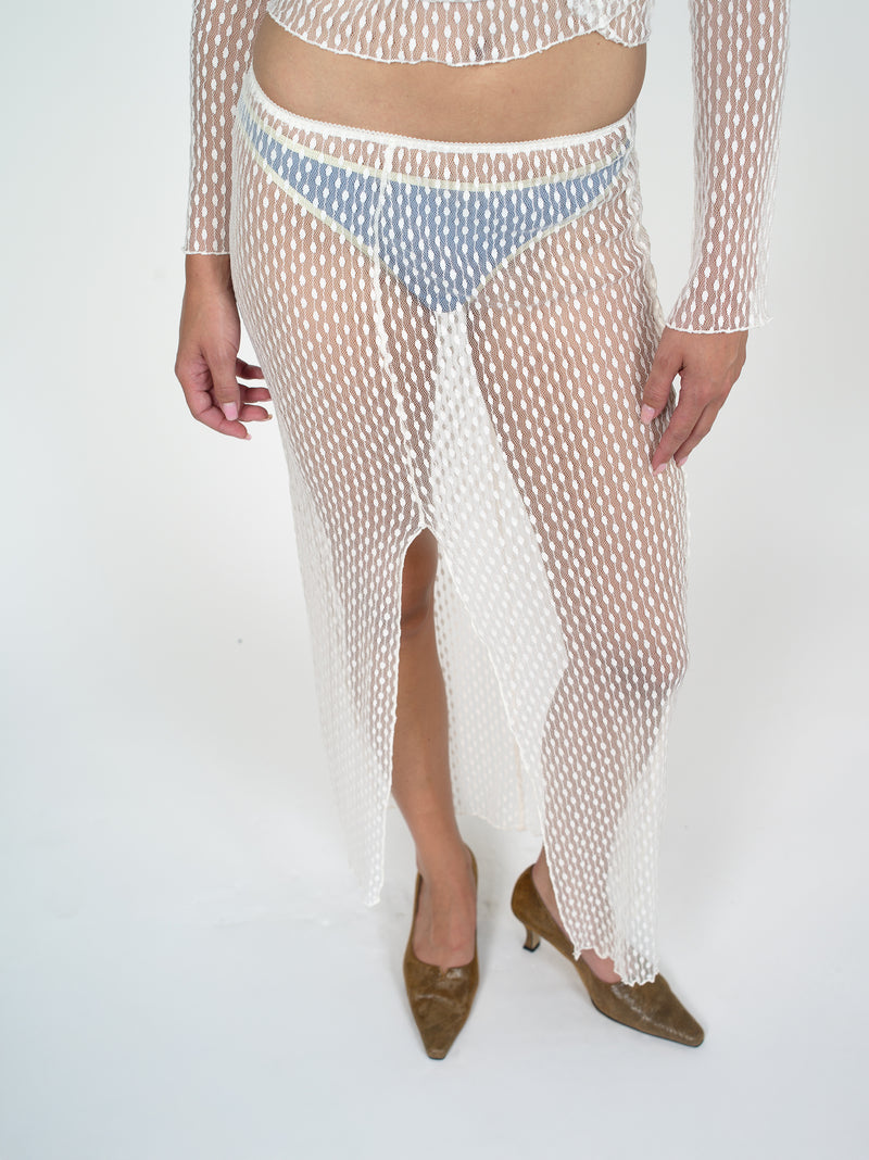 dentelle en maxi