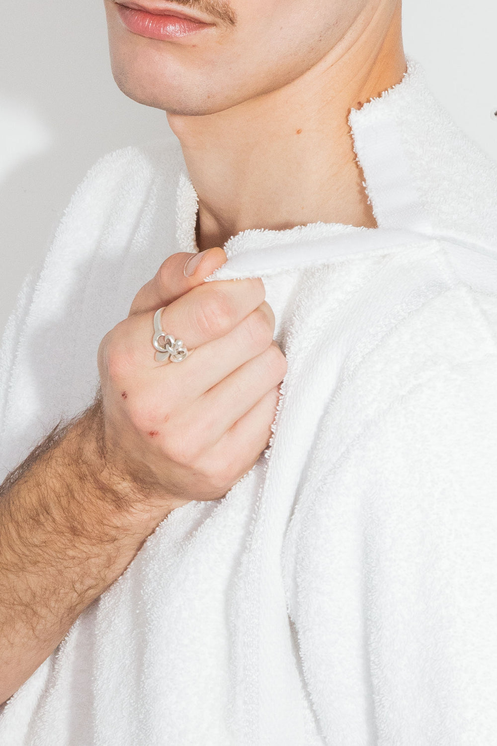 Tee-shirt en serviette upcyclé - Made in Belgium