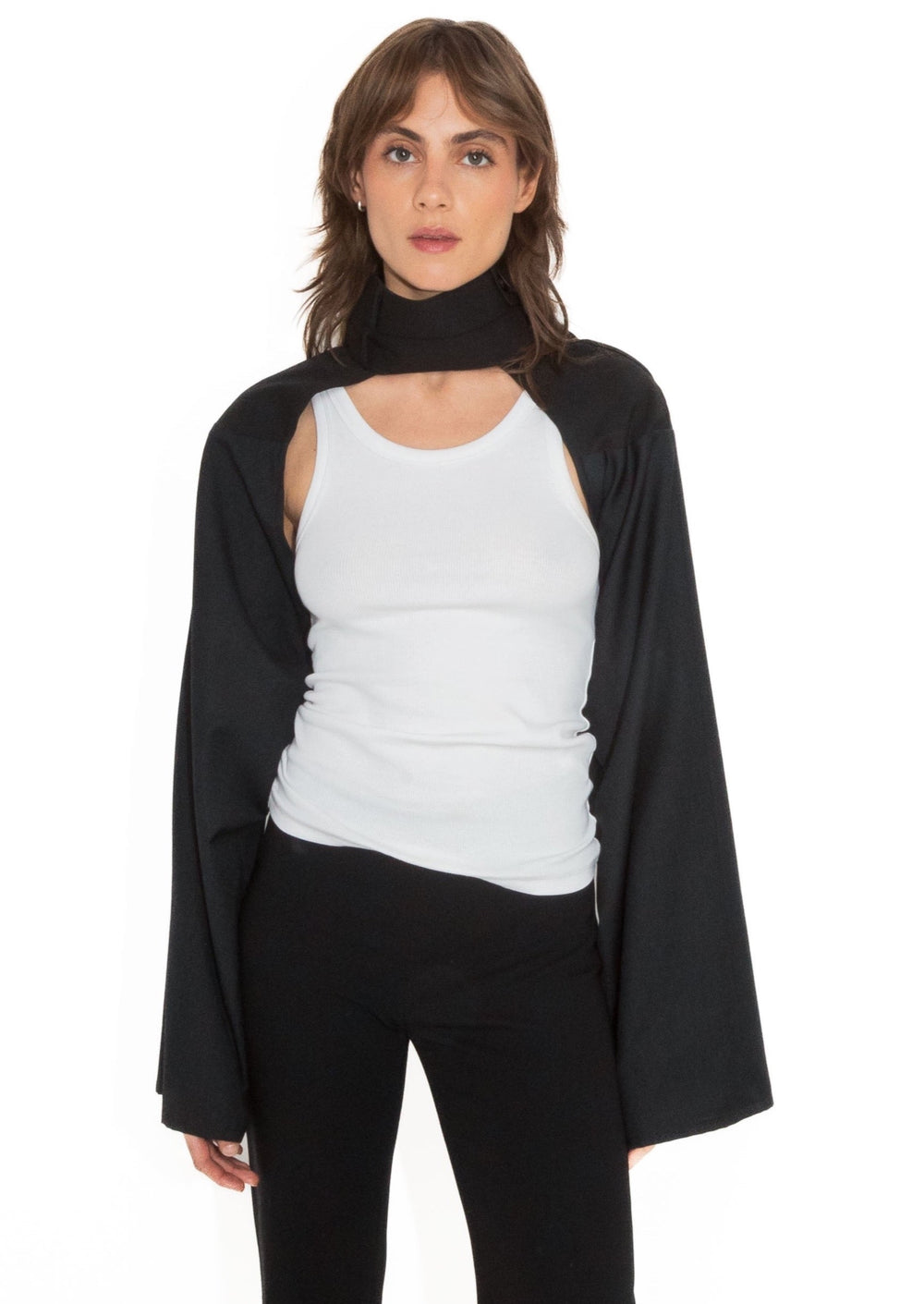 Boléro upcyclé en collaboration avec les Petits Riens - Made in Belgium