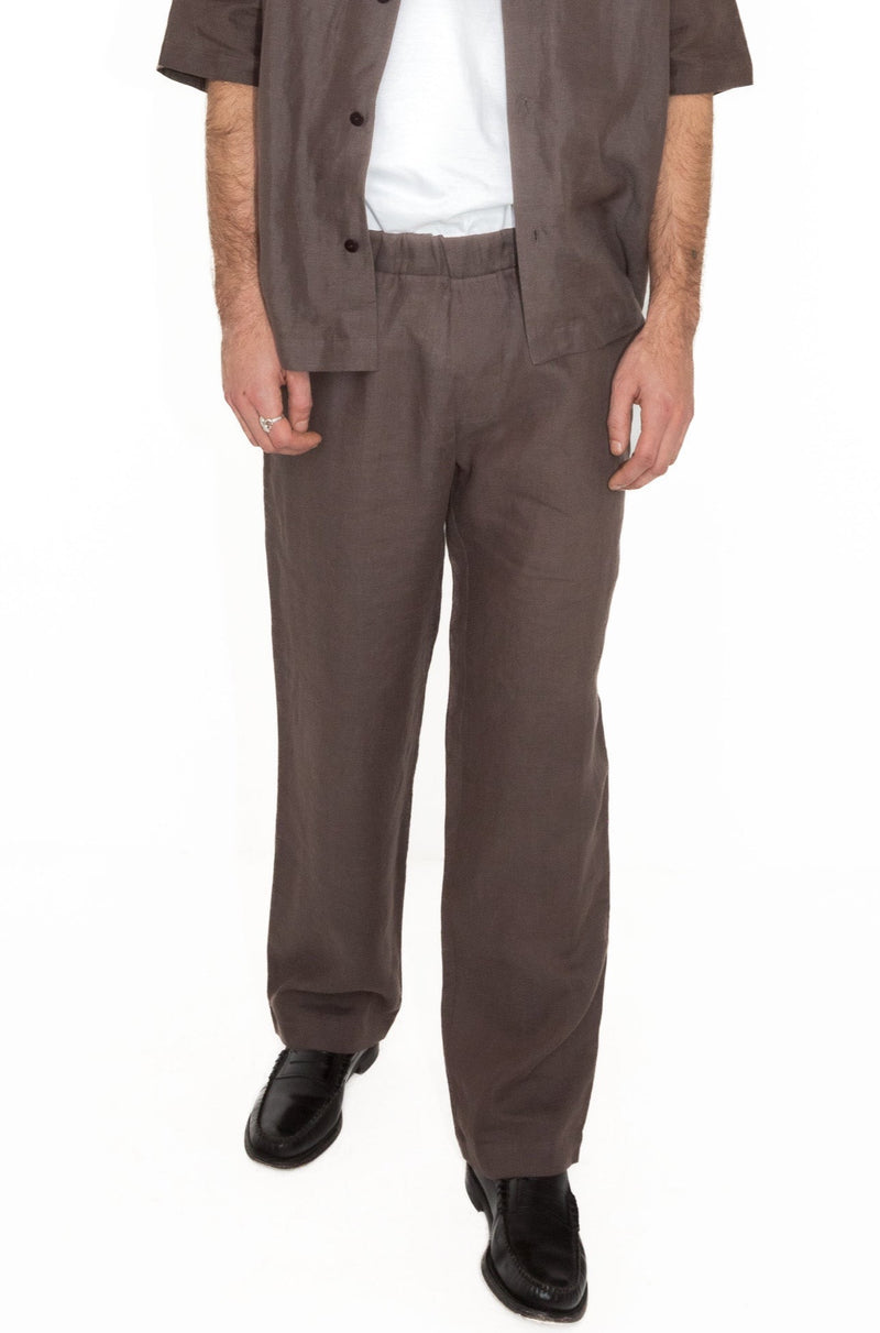 Pantalon en lin upcyclé homme - Made in Belgium