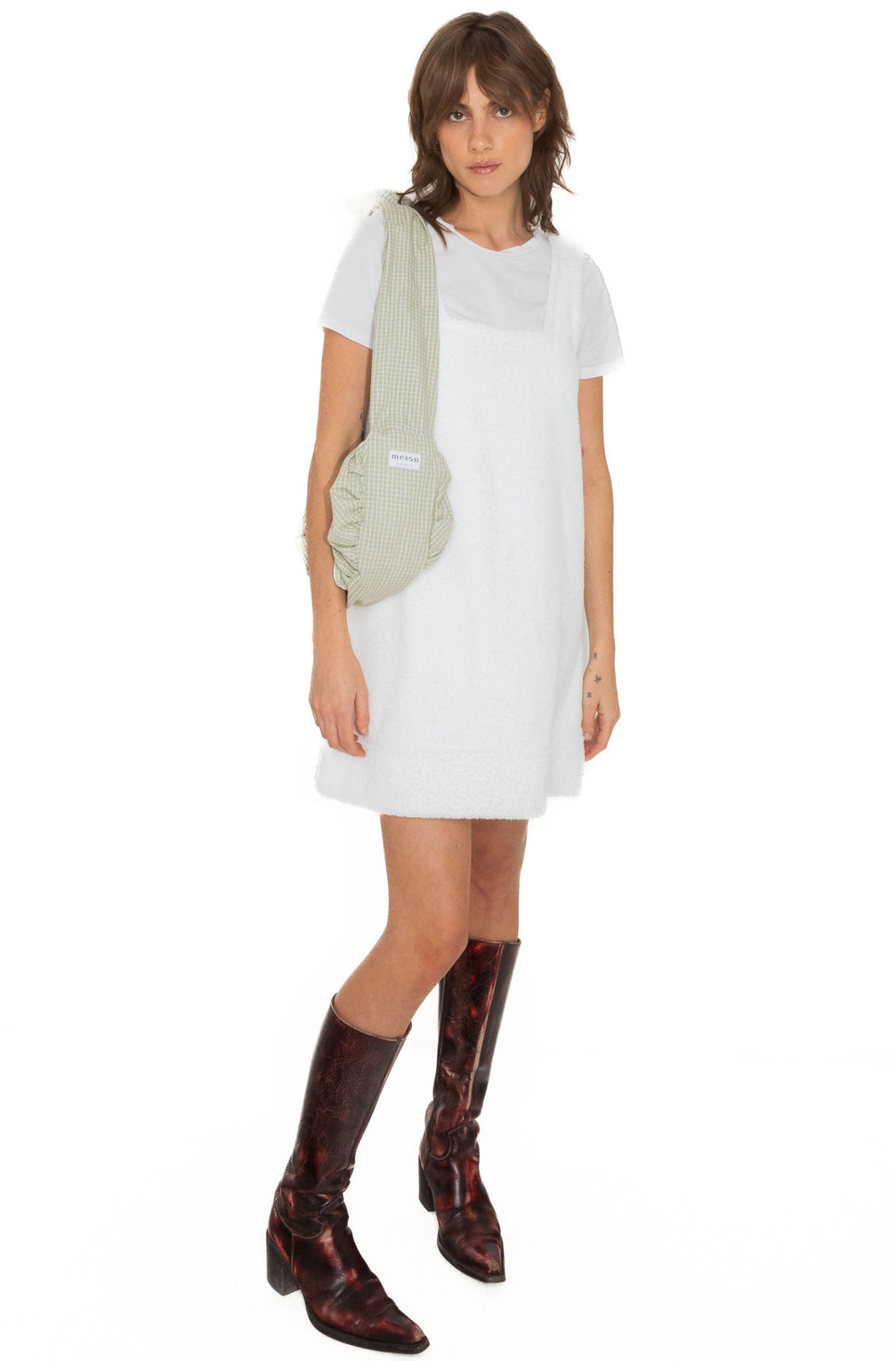 Robe en essuie upcyclé - Made in Belgium