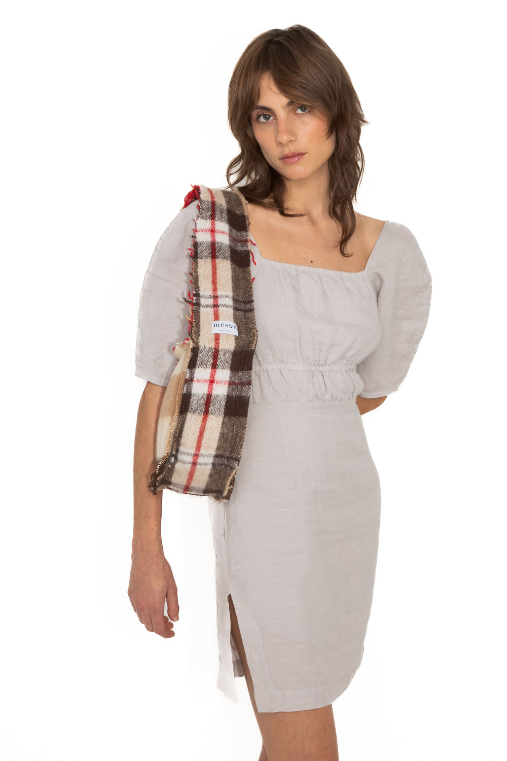 Robe en lin upcyclé - Made in Belgium