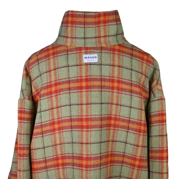 Manteau buttoned to the top - été