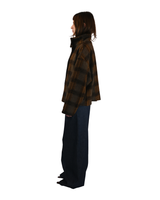 Manteau buttoned to the top - brun