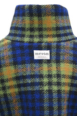 Manteau buttoned to the top - bleu