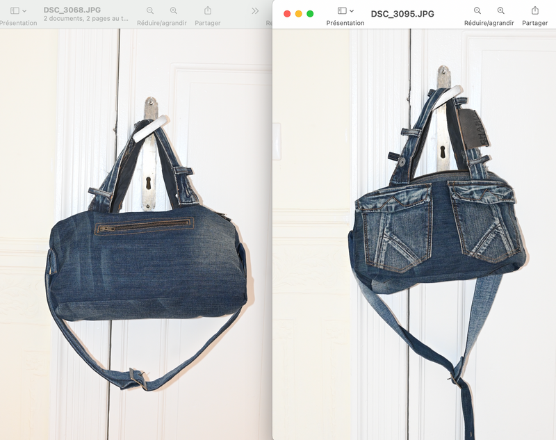 Le jeans en sac