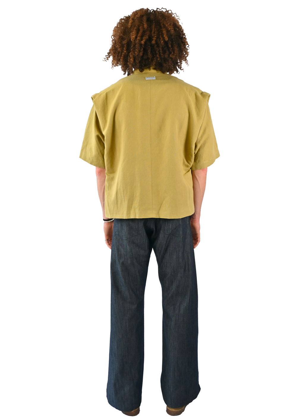 Pantalon en tissu upcyclé  - Made in Belgium