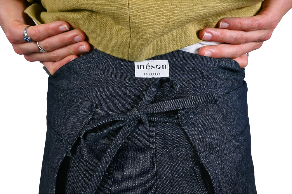 Pantalon en tissu upcyclé  - Made in Belgium