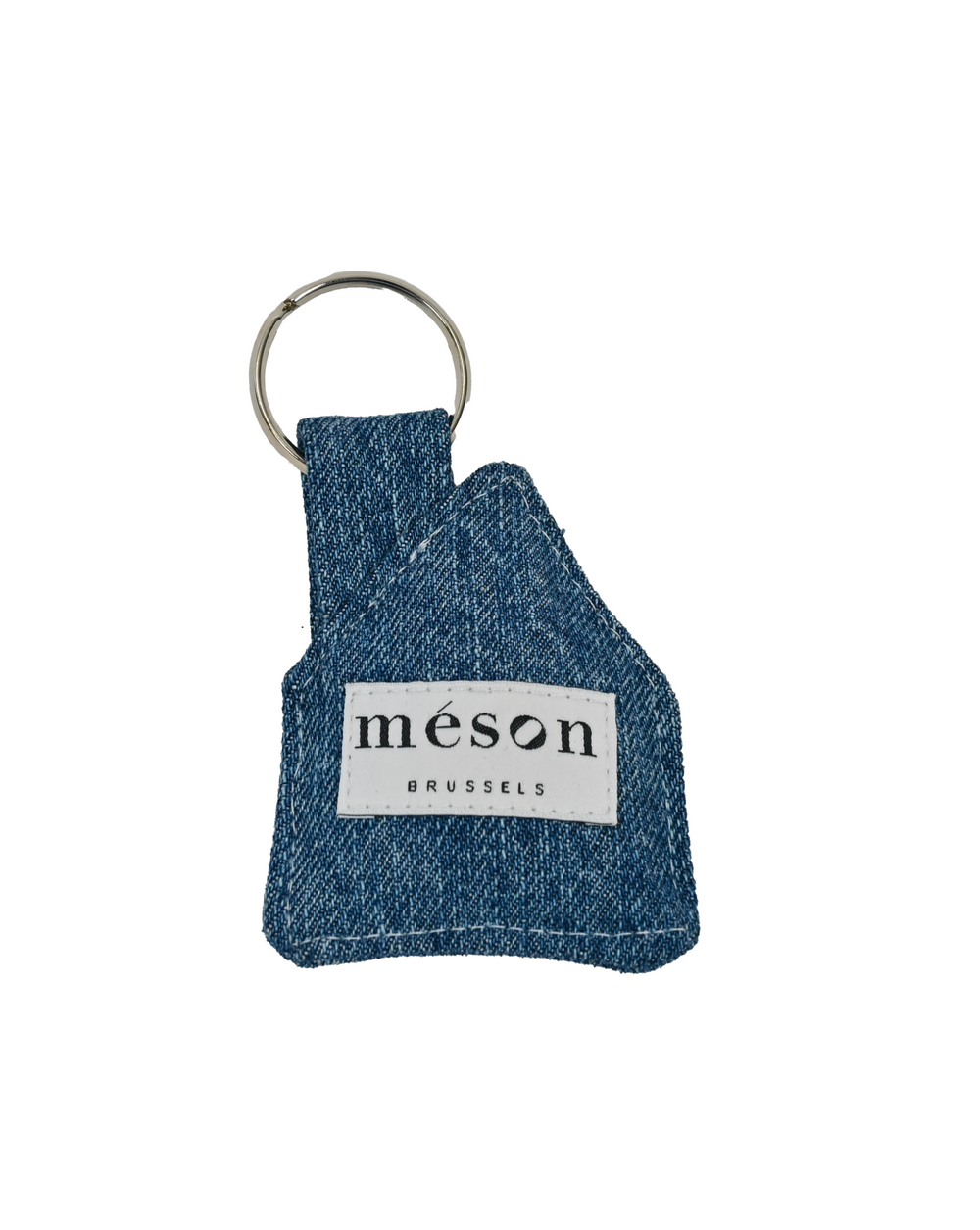 porte-clé en jeans upcyclé  