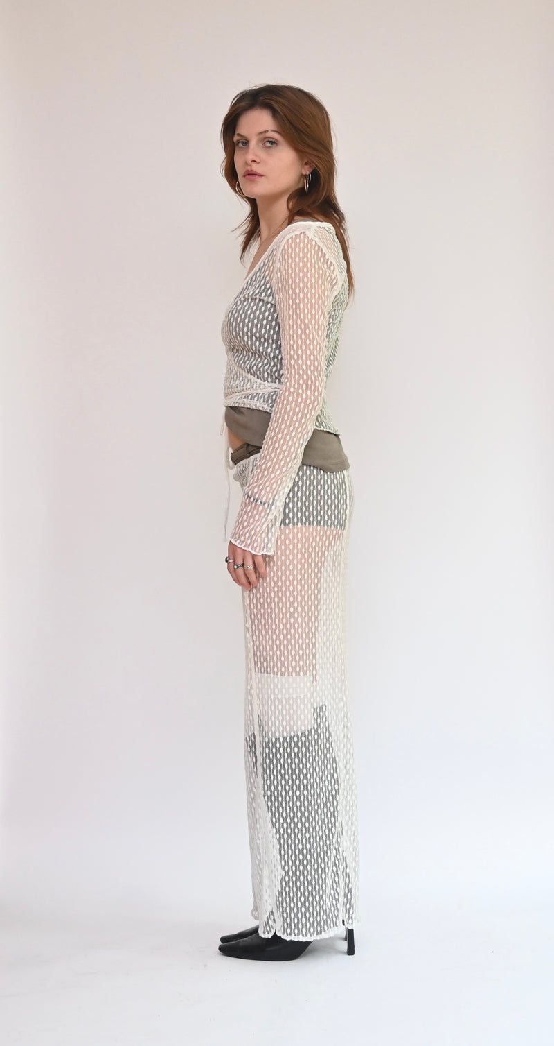 dentelle en maxi